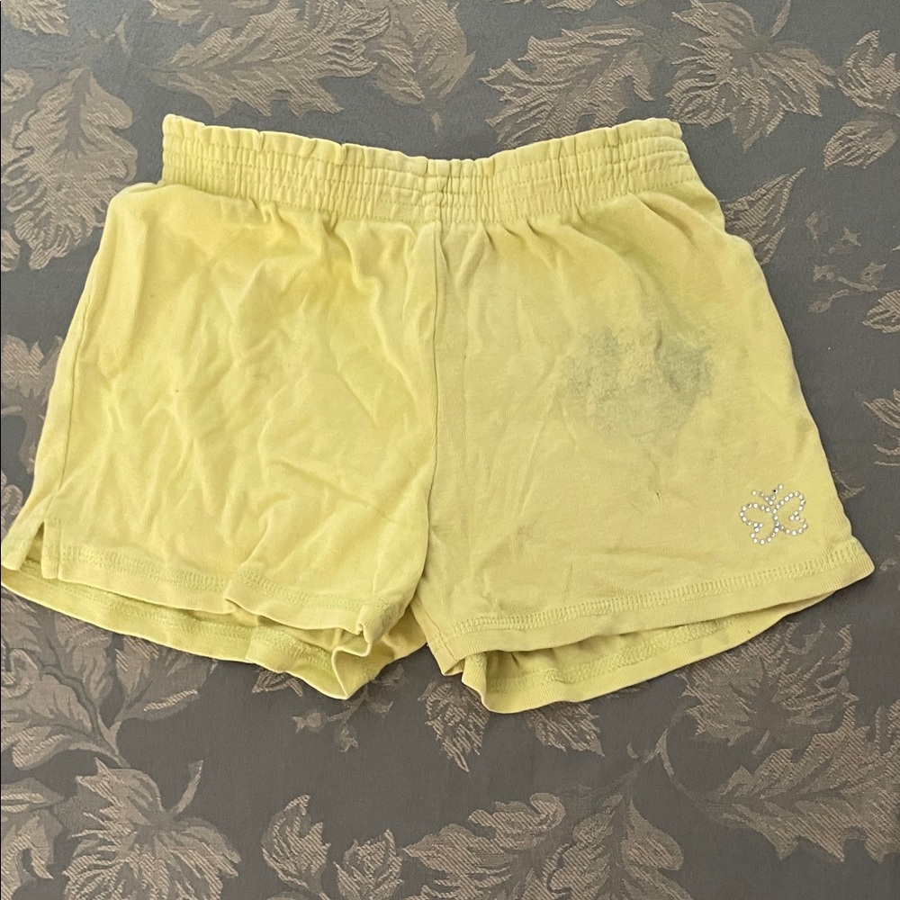 Place Yellow Women's Athletic Shorts